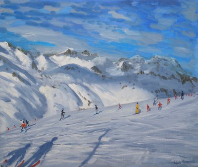 Cimas de montañas, Tignes, 2009 de Andrew Macara